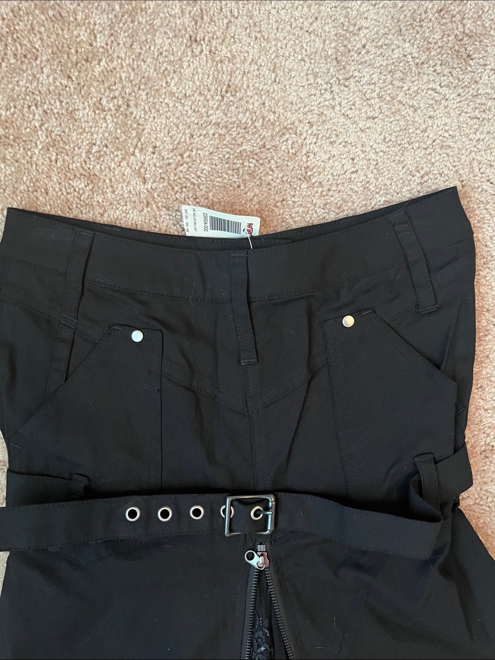NWT Lip Service Hot Topic Goth Black Lace Skirt - Picture 9 of 11